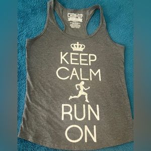 Chin Up Apparel running tank top